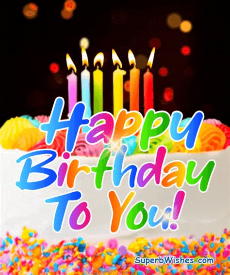 gif happy birthday wishes|Birthday Wishes gifs